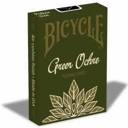 Bicycle Playing Cards Green Ochre
